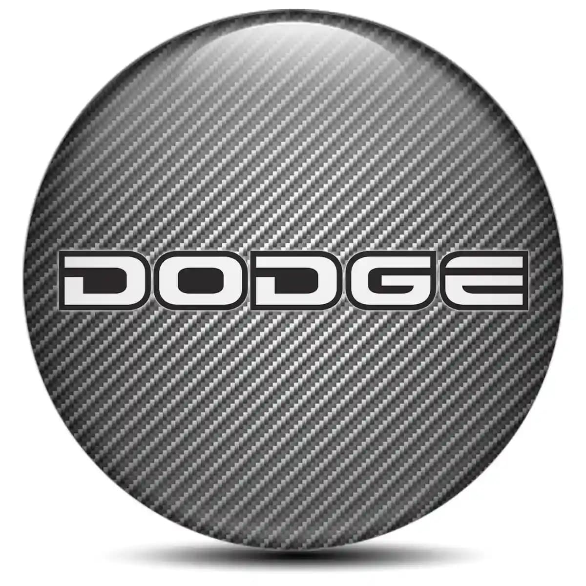 Dodge Wheel Emblem Self-Adhesive Stylish Design