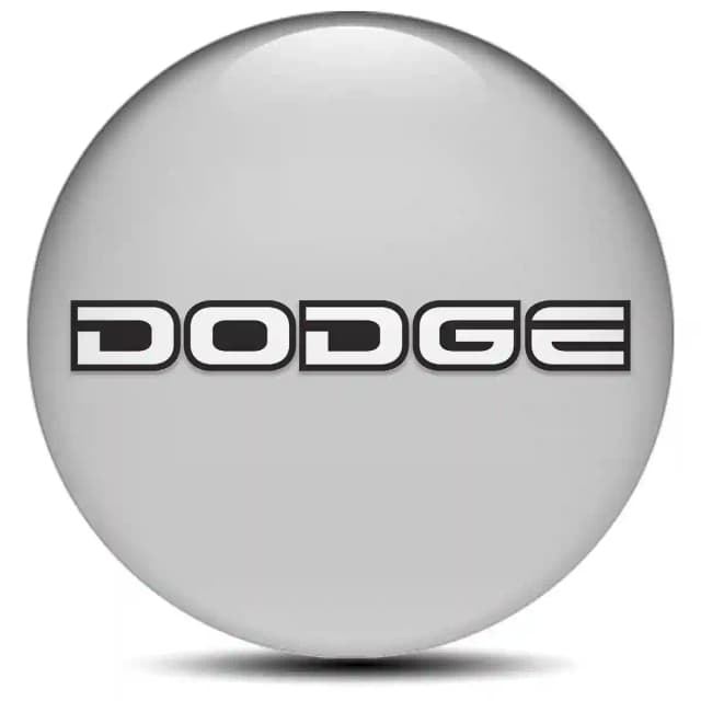 Dodge Wheel Emblems Stylish Design