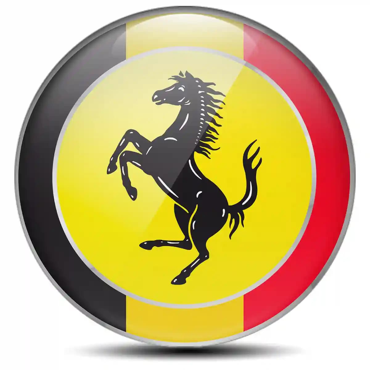 Ferrari Badge Emblems Center Cap High Quality