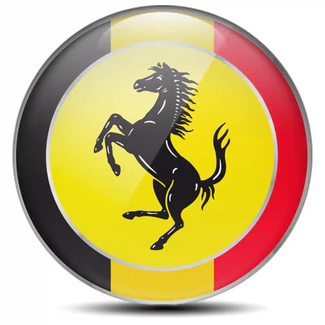 Ferrari Badge Emblems Center Cap High Quality