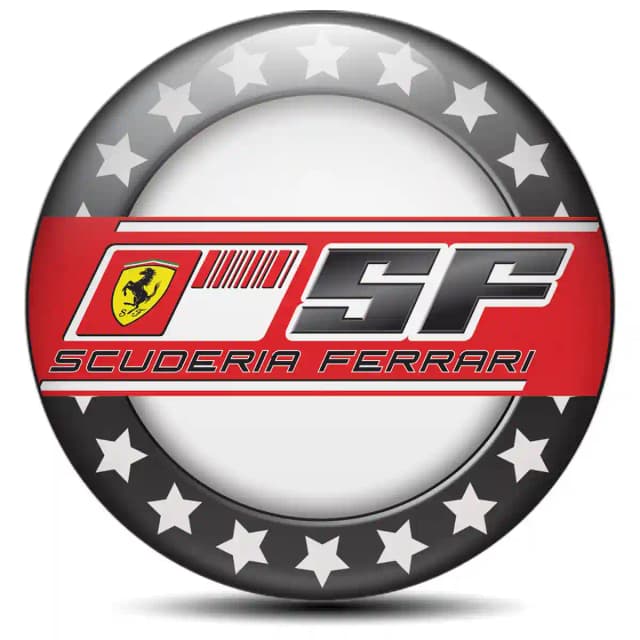 Ferrari Badge Emblems Center Cap Premium Quality