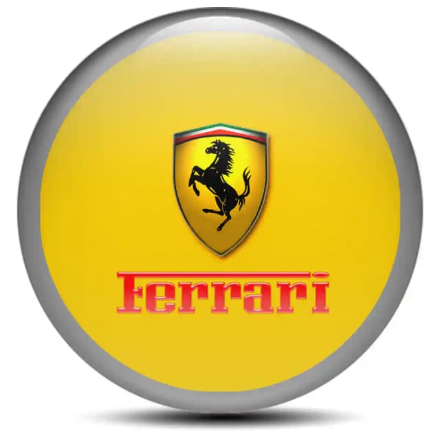 Ferrari Badge Emblems Center Cap Premium Resin