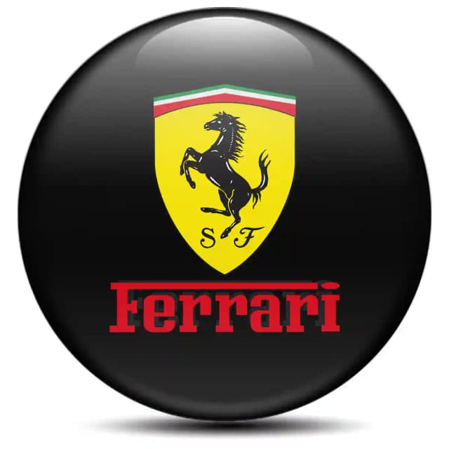 Ferrari Domed Emblem High Quality