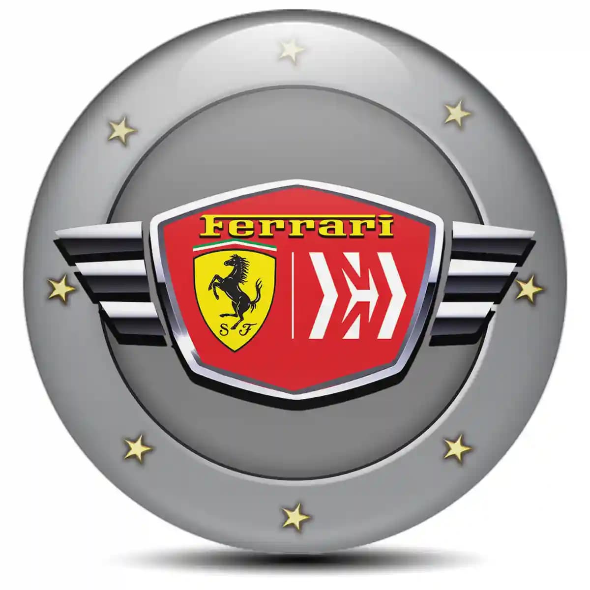 Ferrari Domed Emblem Premium Edition