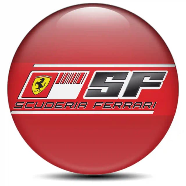 Ferrari Domed Emblem Premium Resin
