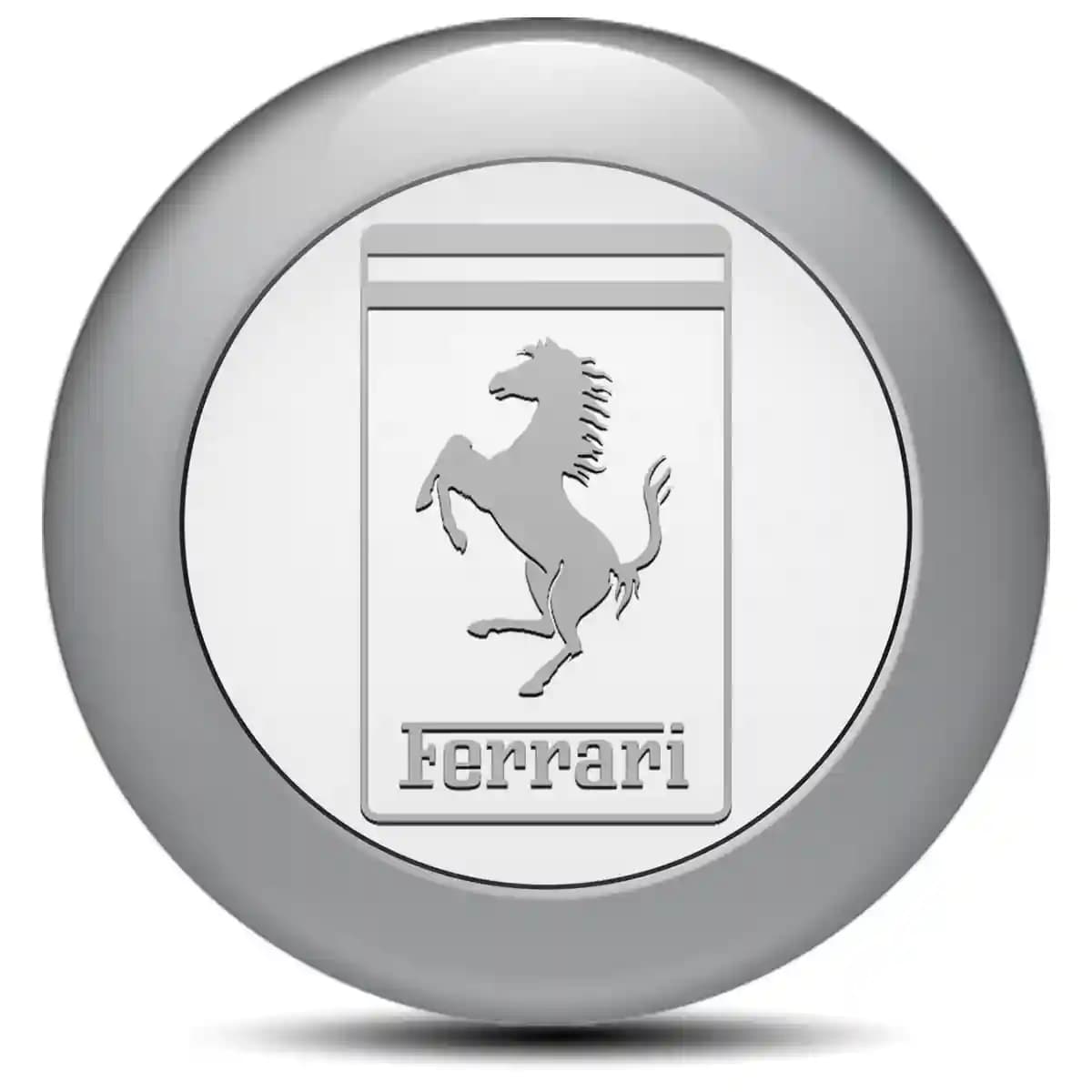 Ferrari Domed Emblem Self-Adhesive Luxury Edition