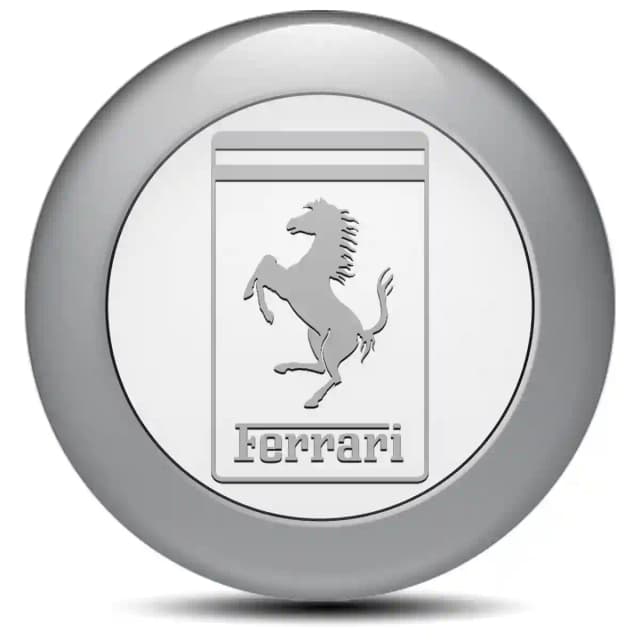 Ferrari Domed Emblem Self-Adhesive Luxury Edition