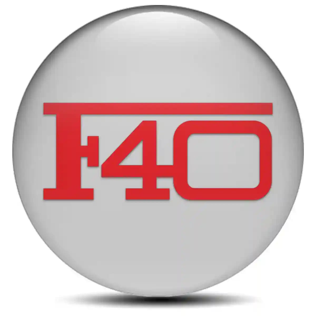 Ferrari Domed Emblem Self-Adhesive Stylish Design