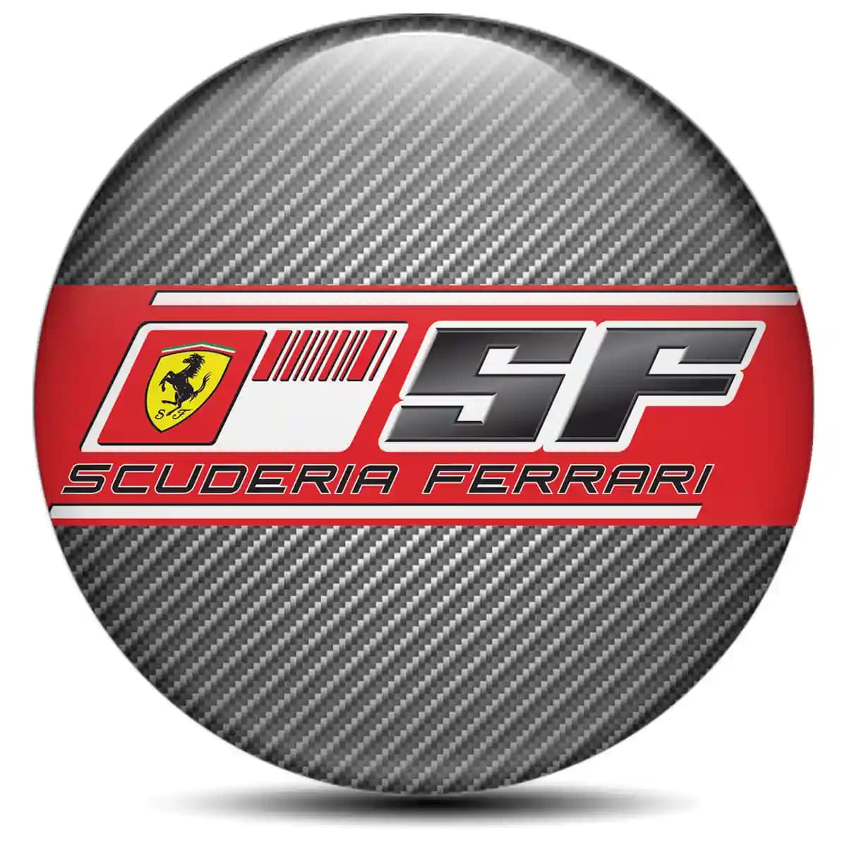 Ferrari Domed Sticker Premium Edition