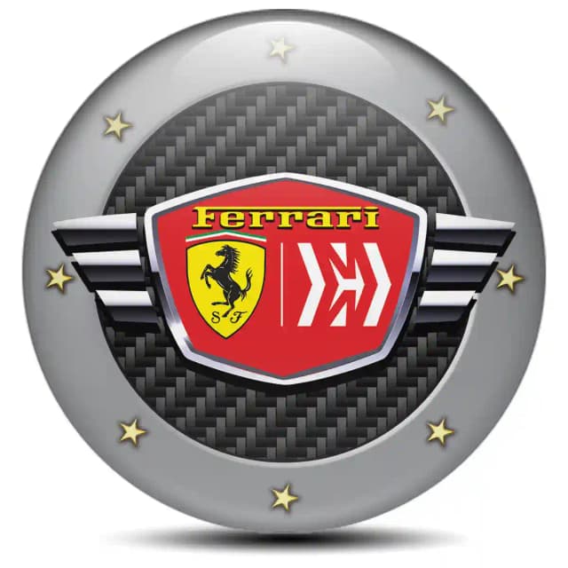 Ferrari Emblem Badge Premium Quality