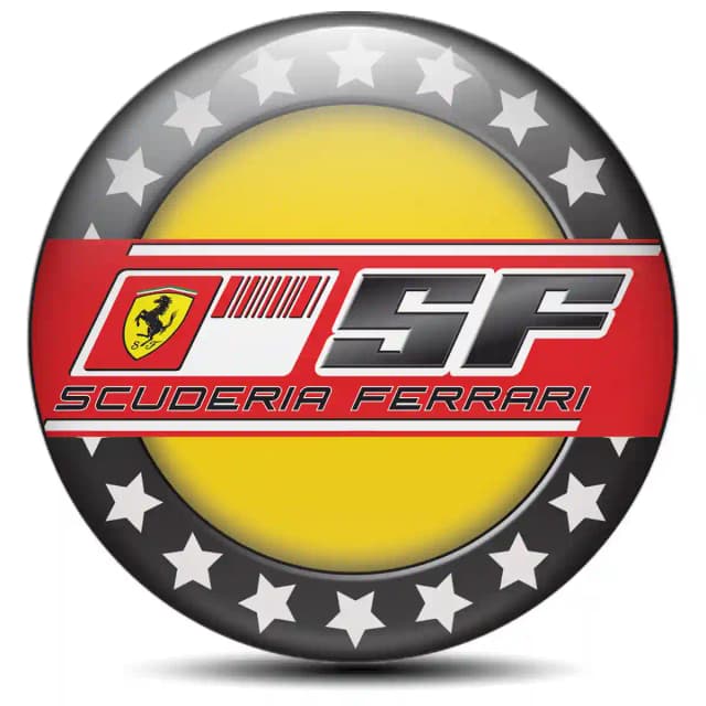 Ferrari Emblem Badge Self-Adhesive Premium Edition