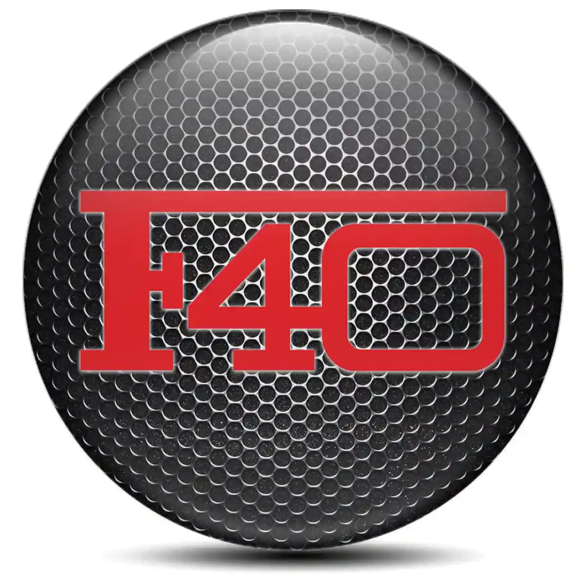 Ferrari Emblem Badge Self-Adhesive Premium Quality