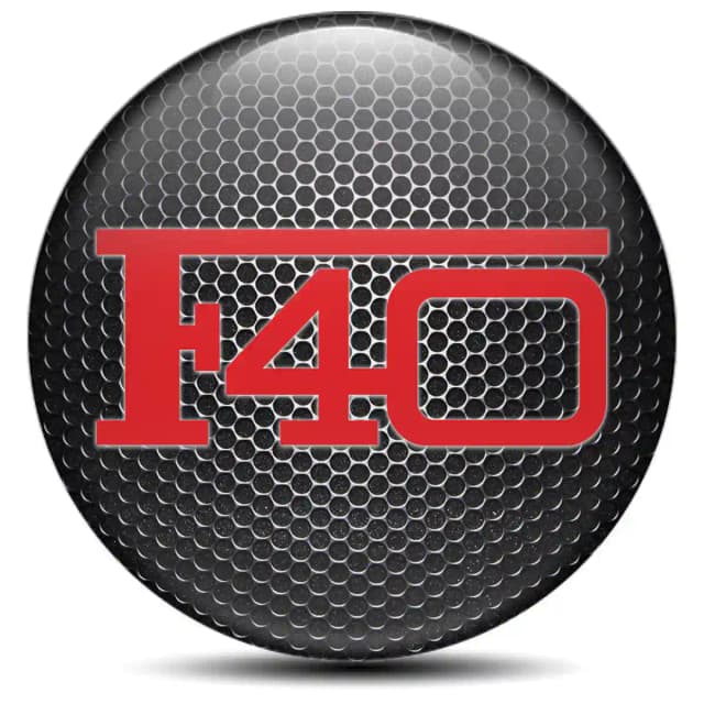 Ferrari Emblem Badge Self-Adhesive Premium Quality