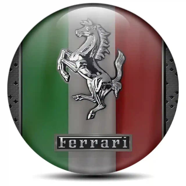Ferrari Emblem Badge Stylish Design