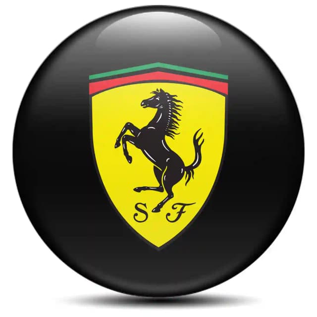 Ferrari Emblem Center Hup Cap High Quality