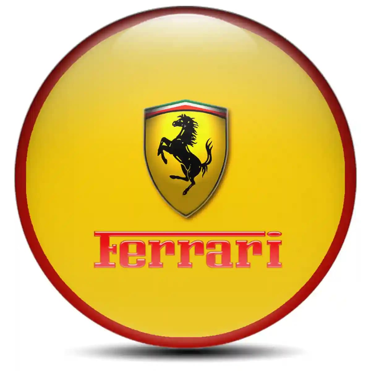 Ferrari Emblem Center Hup Cap Luxury Edition