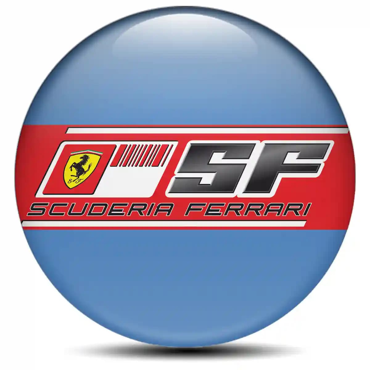 Ferrari Emblem Center Hup Cap Stylish Design