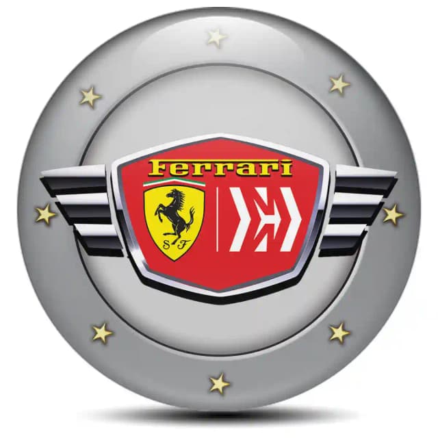 Ferrari Emblem Epoxy Self-Adhesive Limited Edition