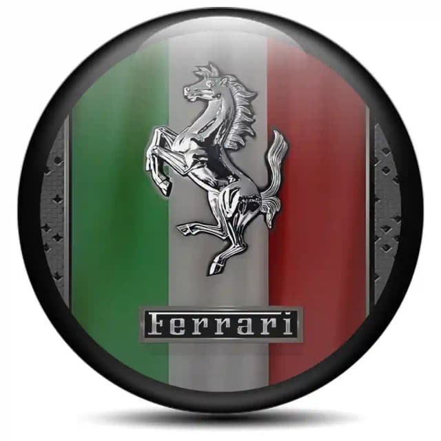 Ferrari Emblem Wheel Center Caps Limited Edition