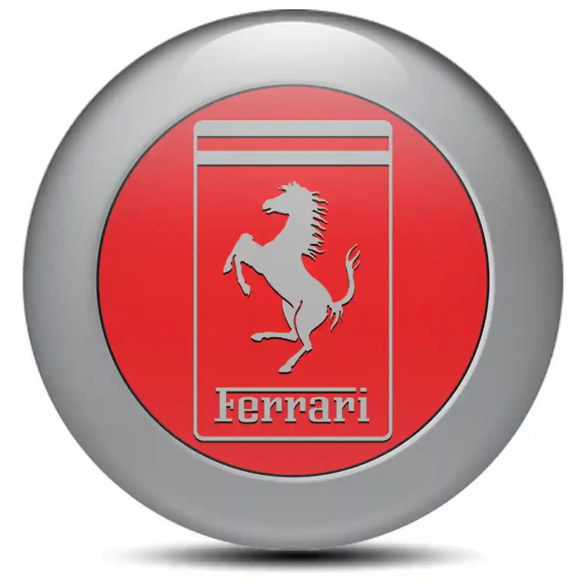 Ferrari Emblem Wheel Center Caps Premium Edition