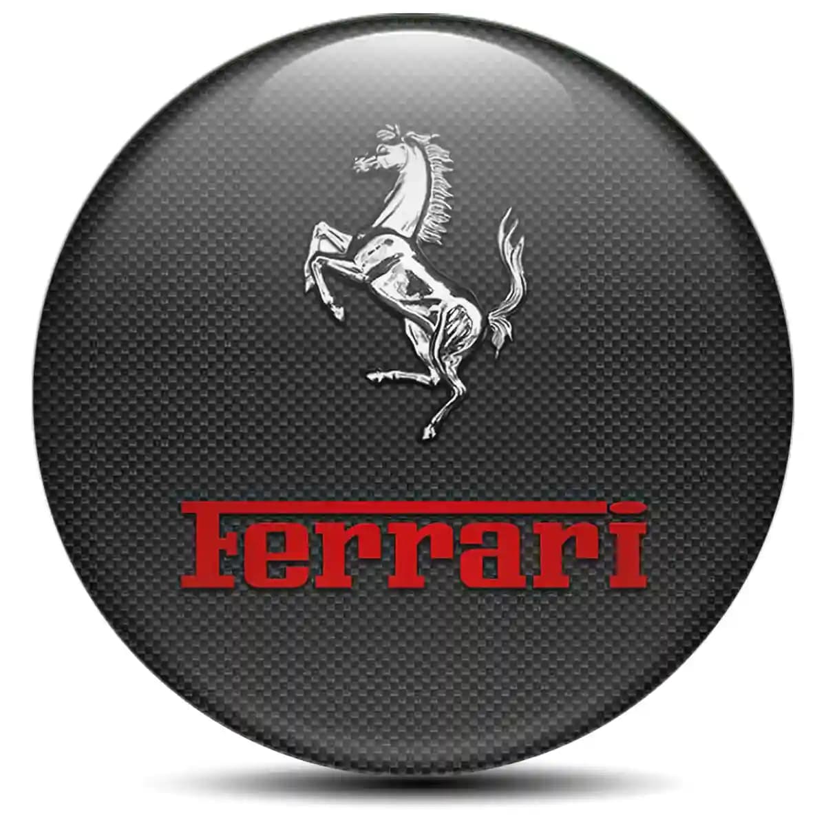 Ferrari Emblem Wheel Center Caps Premium Quality