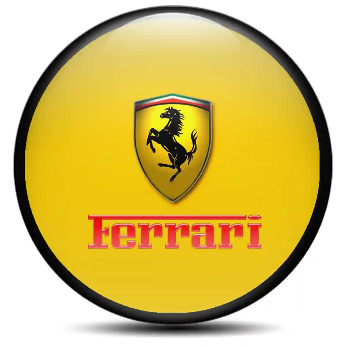 Ferrari Emblem Wheel Center Caps Premium Resin
