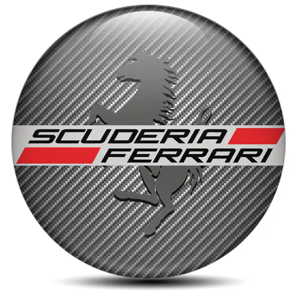 Ferrari Epoxy Sticker High Quality