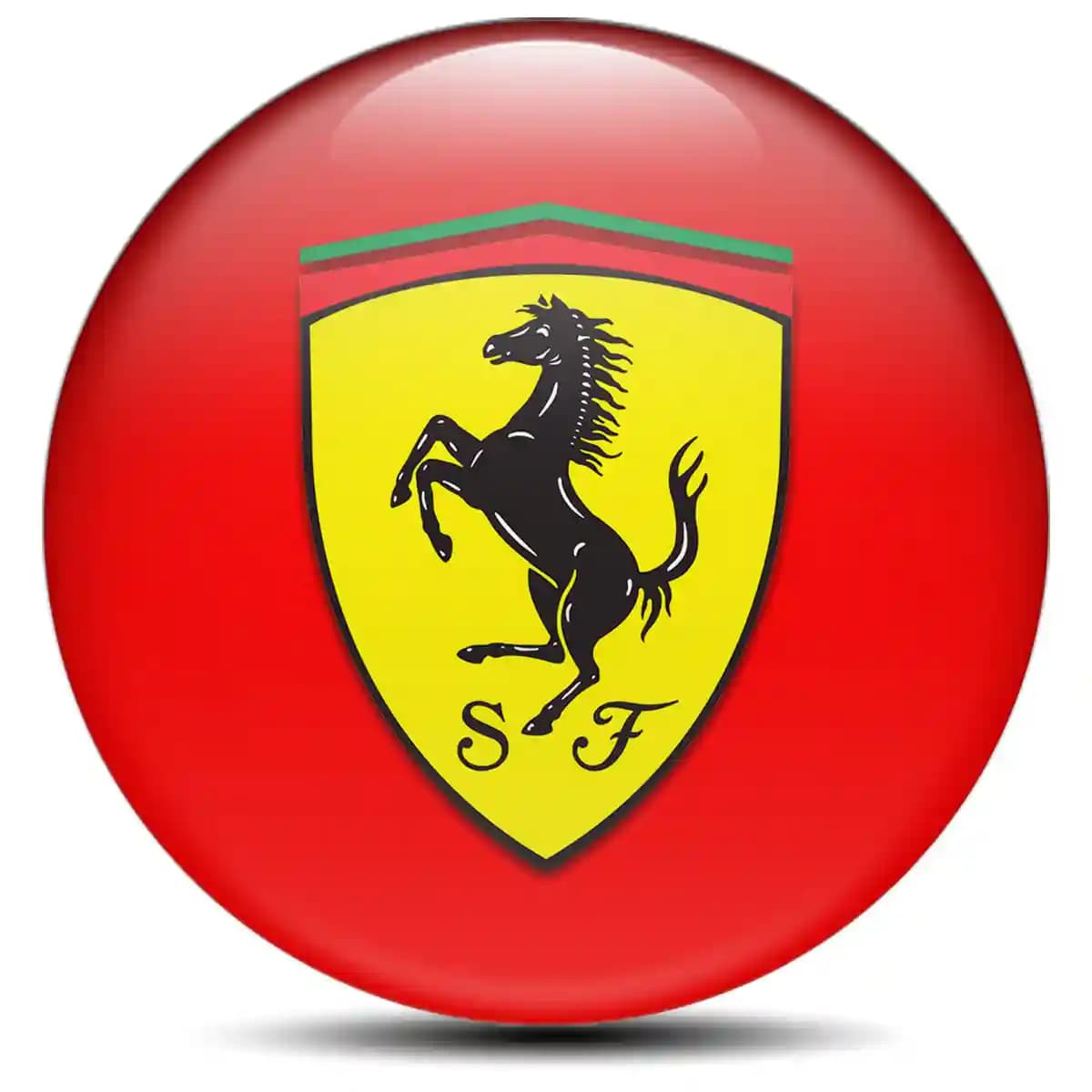 Ferrari Epoxy Sticker Limited Edition