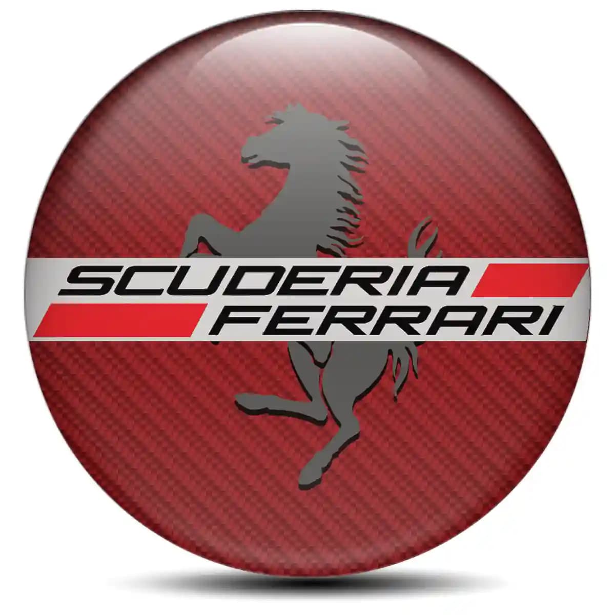 Ferrari Epoxy Sticker Premium Quality