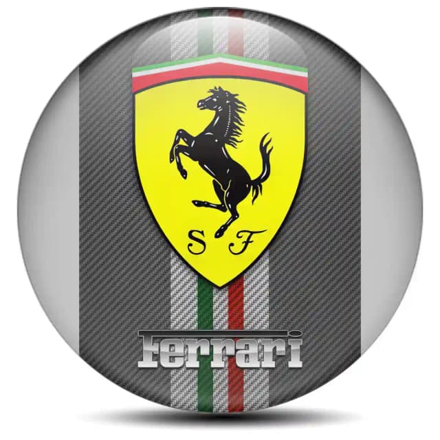 Ferrari Logo Emblem Luxury Edition