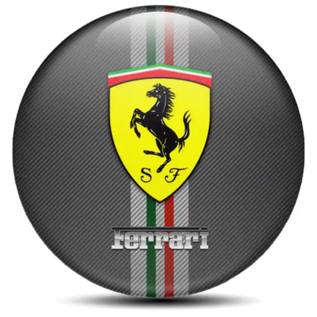 Ferrari Logo Emblem Premium Quality