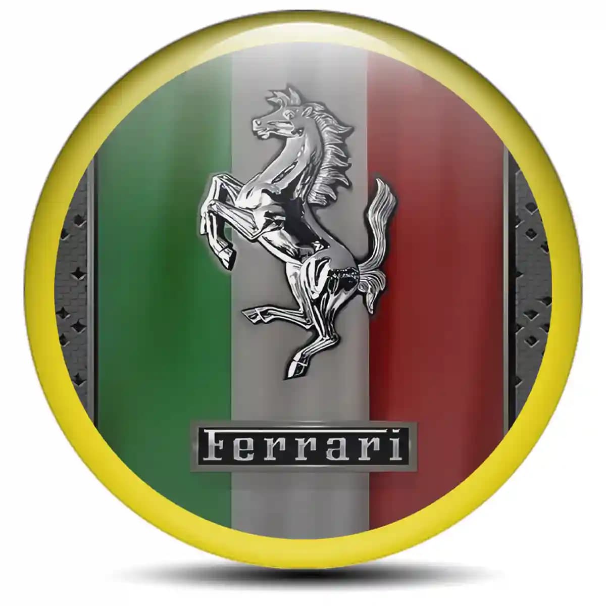 Ferrari Logo Emblem Premium Resin
