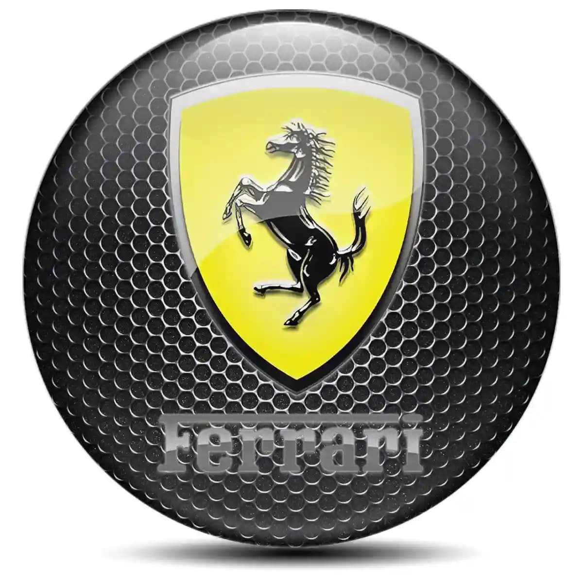 Ferrari Logo Emblem Self-Adhesive High Quality