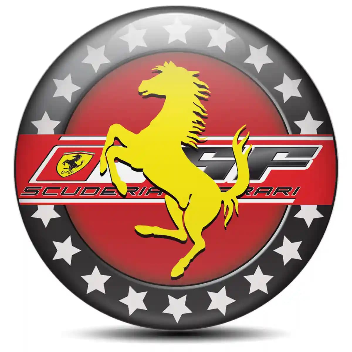 Ferrari Logo Sticker Limited Edition