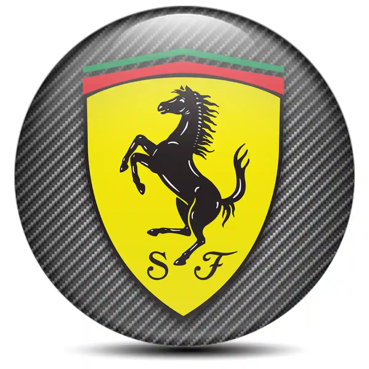 Ferrari Logo Sticker Premium Edition