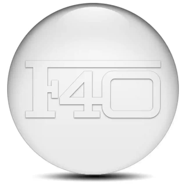 Ferrari Logo Sticker Stylish Design