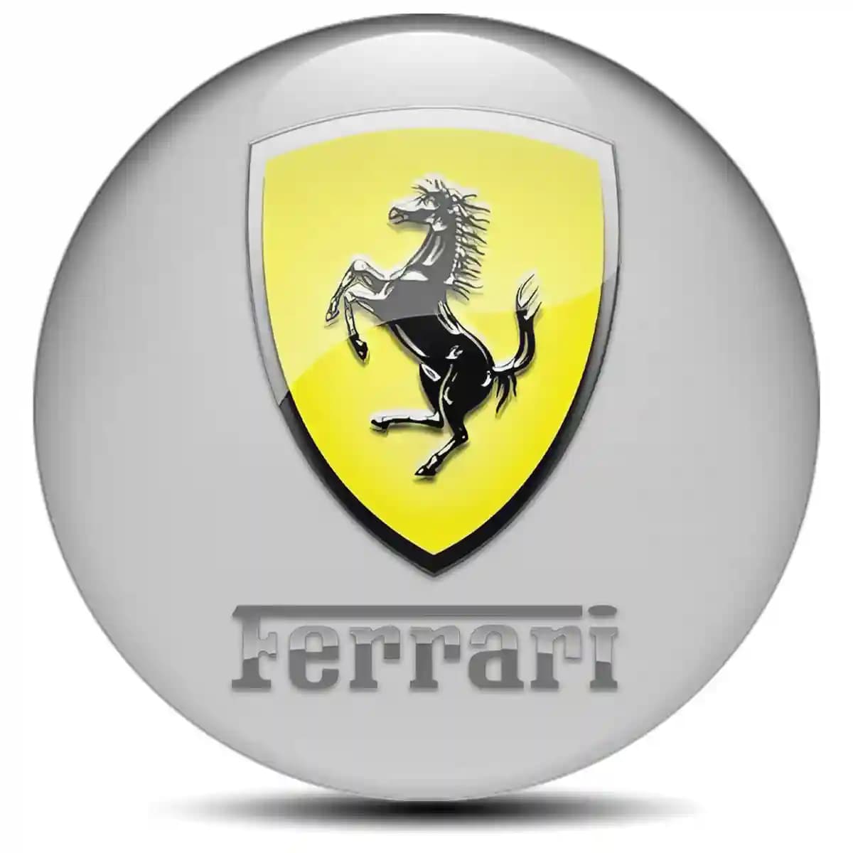 Ferrari Sticker Epoxy 3D Gel High Quality