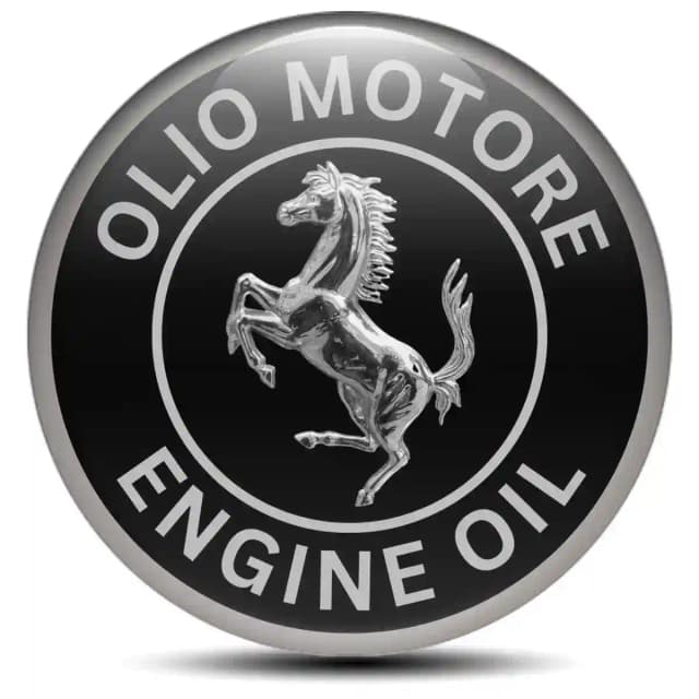 Ferrari Sticker Epoxy 3D Gel Premium Quality