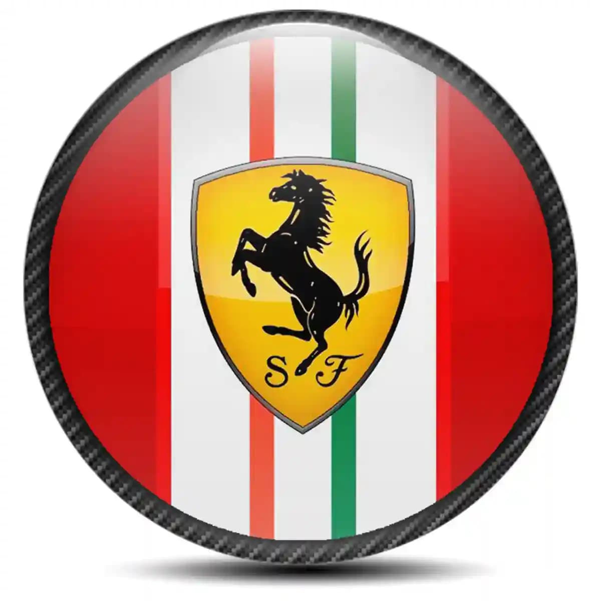 Ferrari Wheel Emblems High Quality