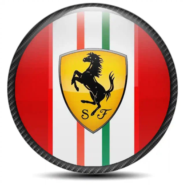 Ferrari Wheel Emblems High Quality