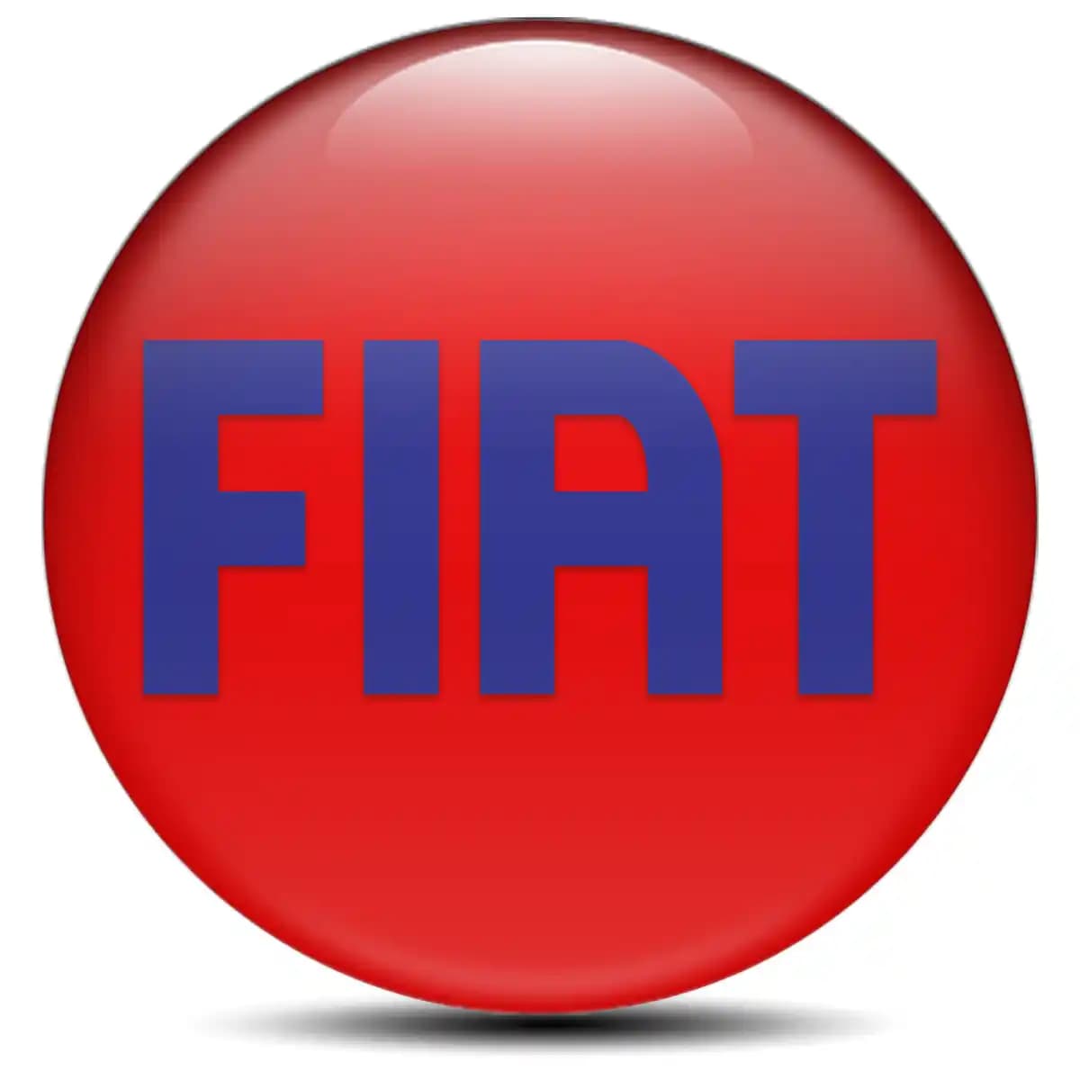 Fiat Badge Emblems Center Cap Luxury Edition