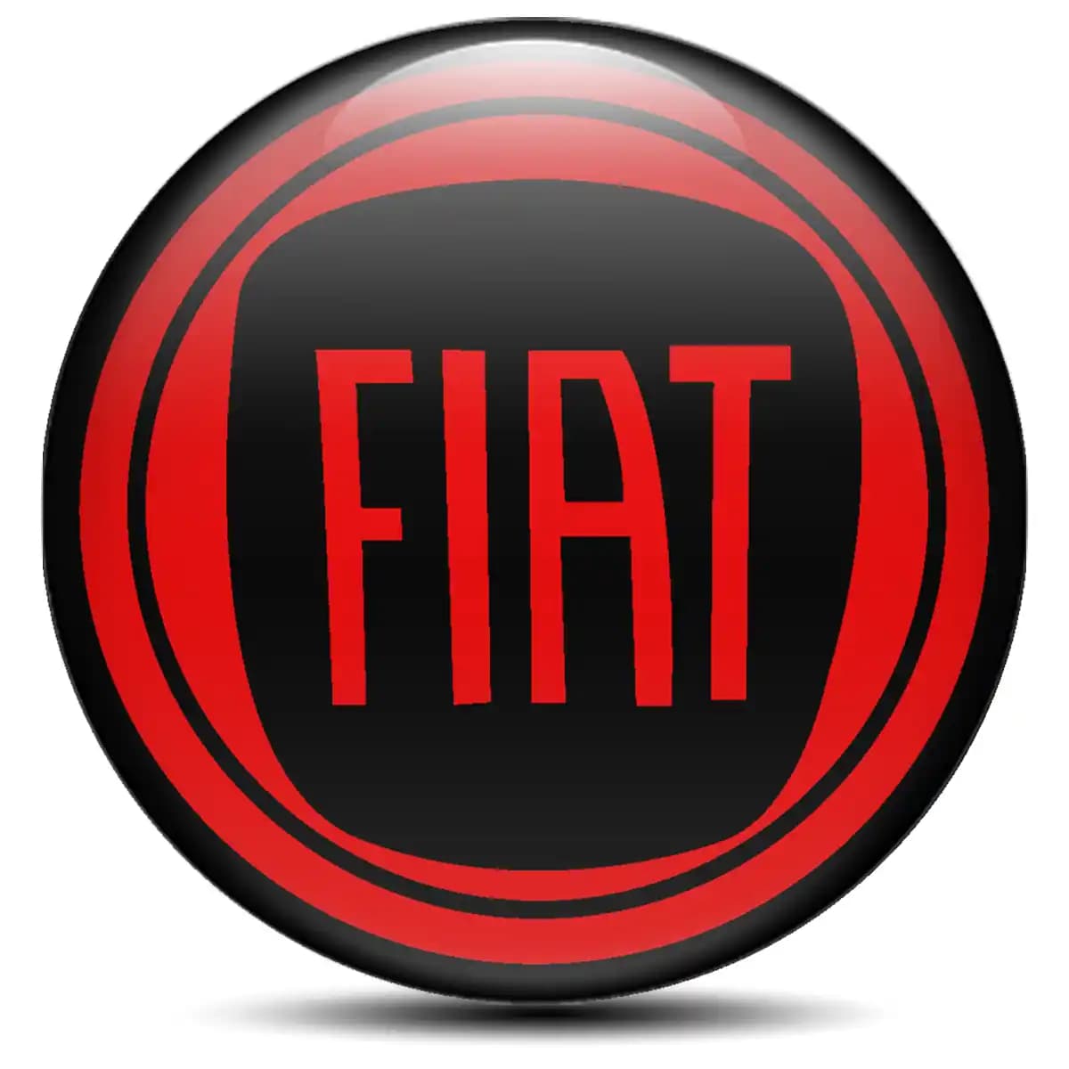 Fiat Domed Emblem Premium Quality