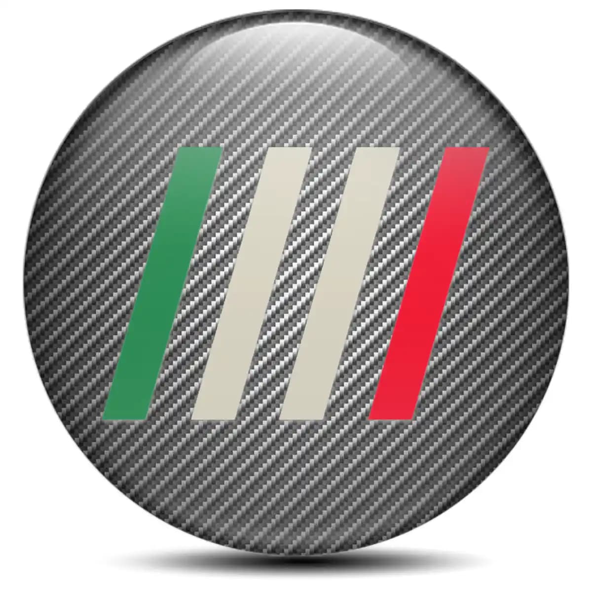 Fiat Domed Emblem Self-Adhesive Limited Edition