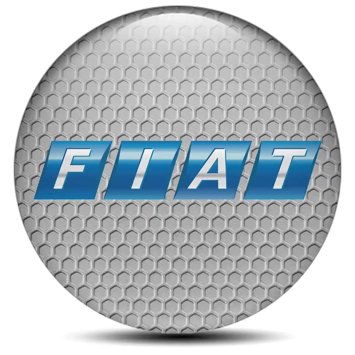 Fiat Domed Emblem Self-Adhesive Premium Quality