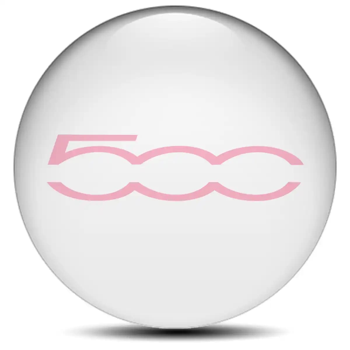 Fiat Domed Emblem Self-Adhesive Premium Resin