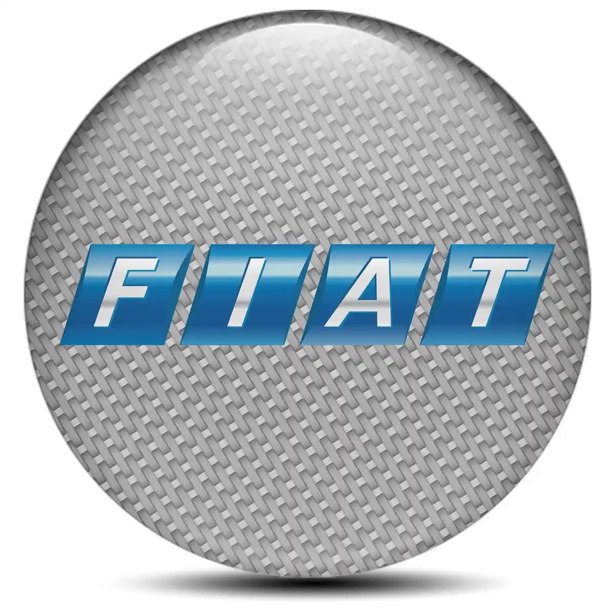 Fiat Domed Sticker Luxury Edition