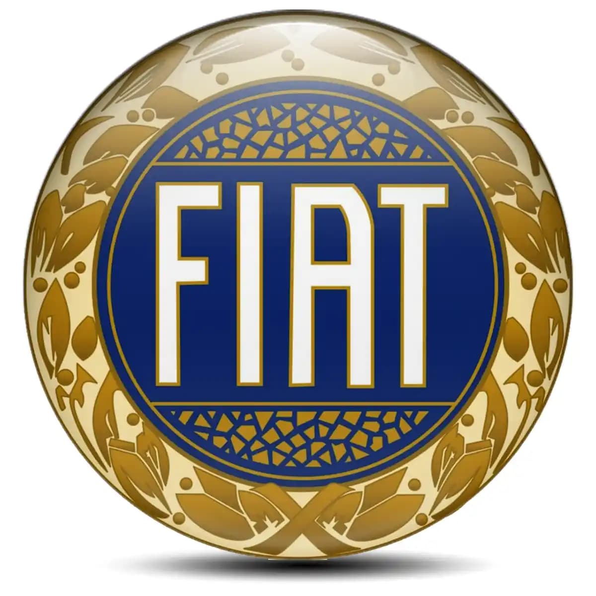 Fiat Emblem Badge Interior Design