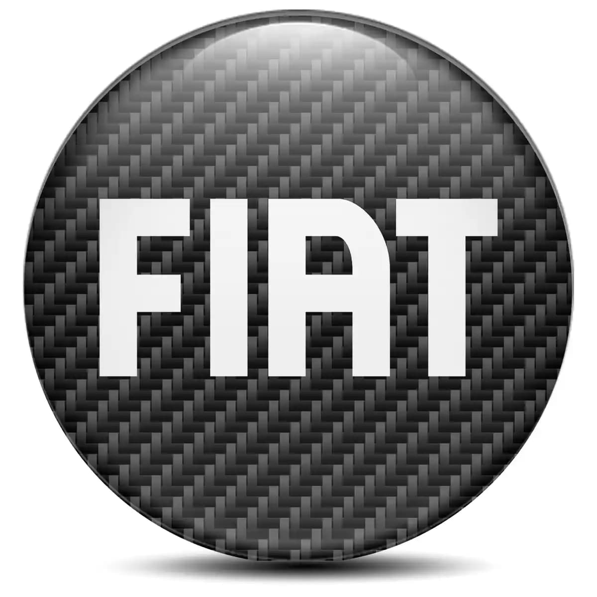 Fiat Emblem Badge Self-Adhesive Premium Resin