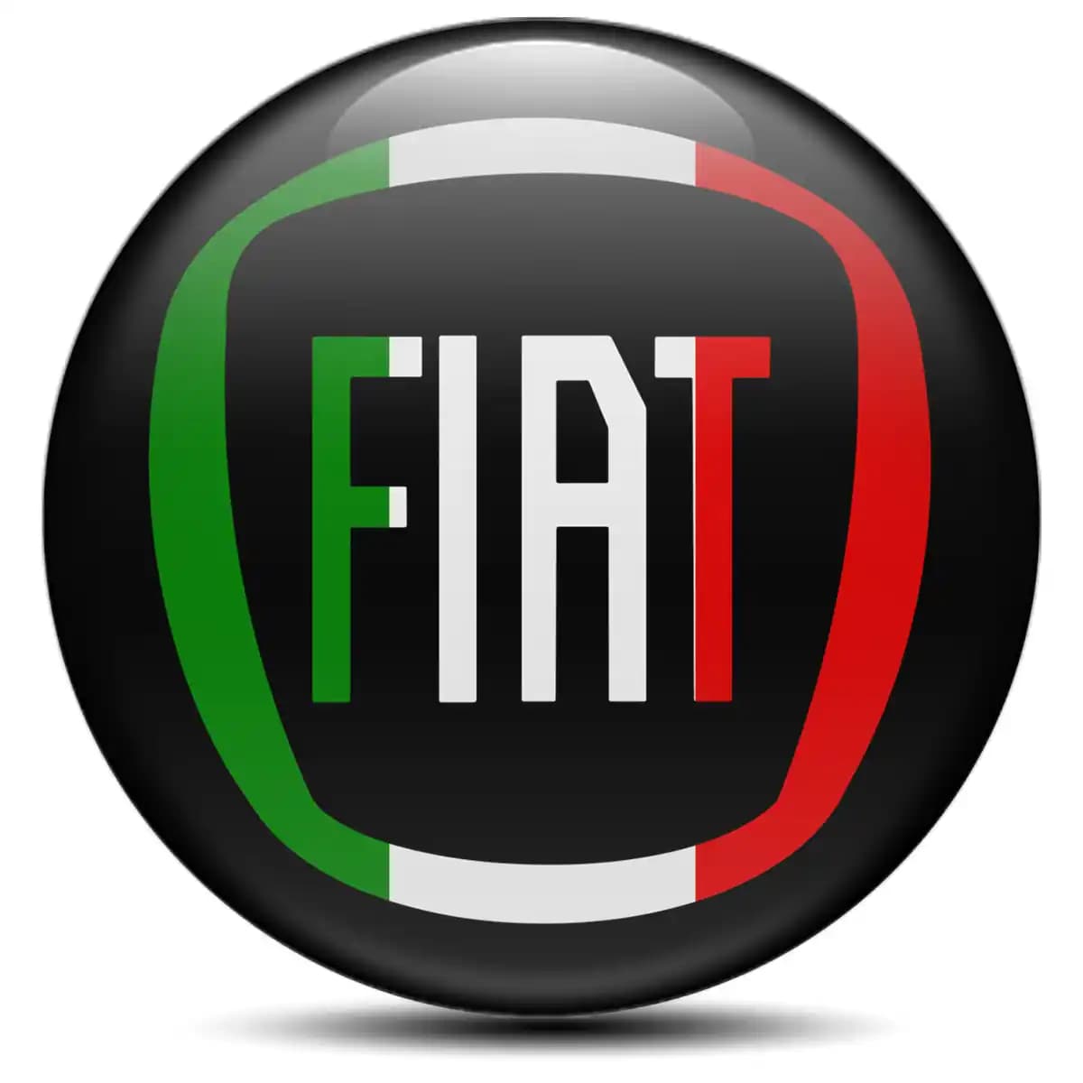 Fiat Emblem Badge Stylish Design