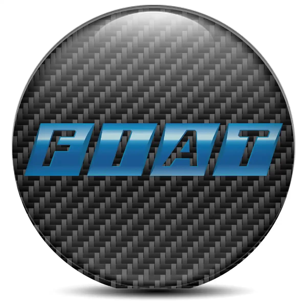 Fiat Emblem Center Hub Cap Self-Adhesive High Quality